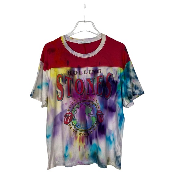 Daydreamer Tie Dye Rolling Stones Voodoo Lounge T-Shirt Size Medium - Picture 1 of 7